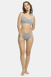 Soie High Rise Full Coverage Hipster Panty - Ash Grey — thumbnail 6